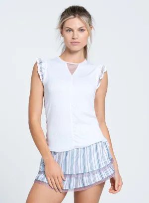 Move Beyond Ordinary Independence Day Sale Premier Ruffle Tank