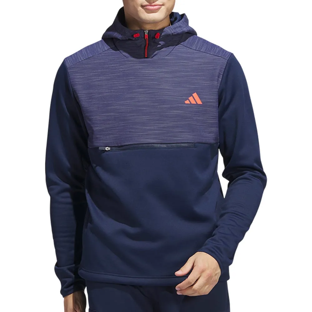 Adidas Hooded Texture Anorak - Collegiate Navy Loud Looks, Smooth Moves Winter Sale