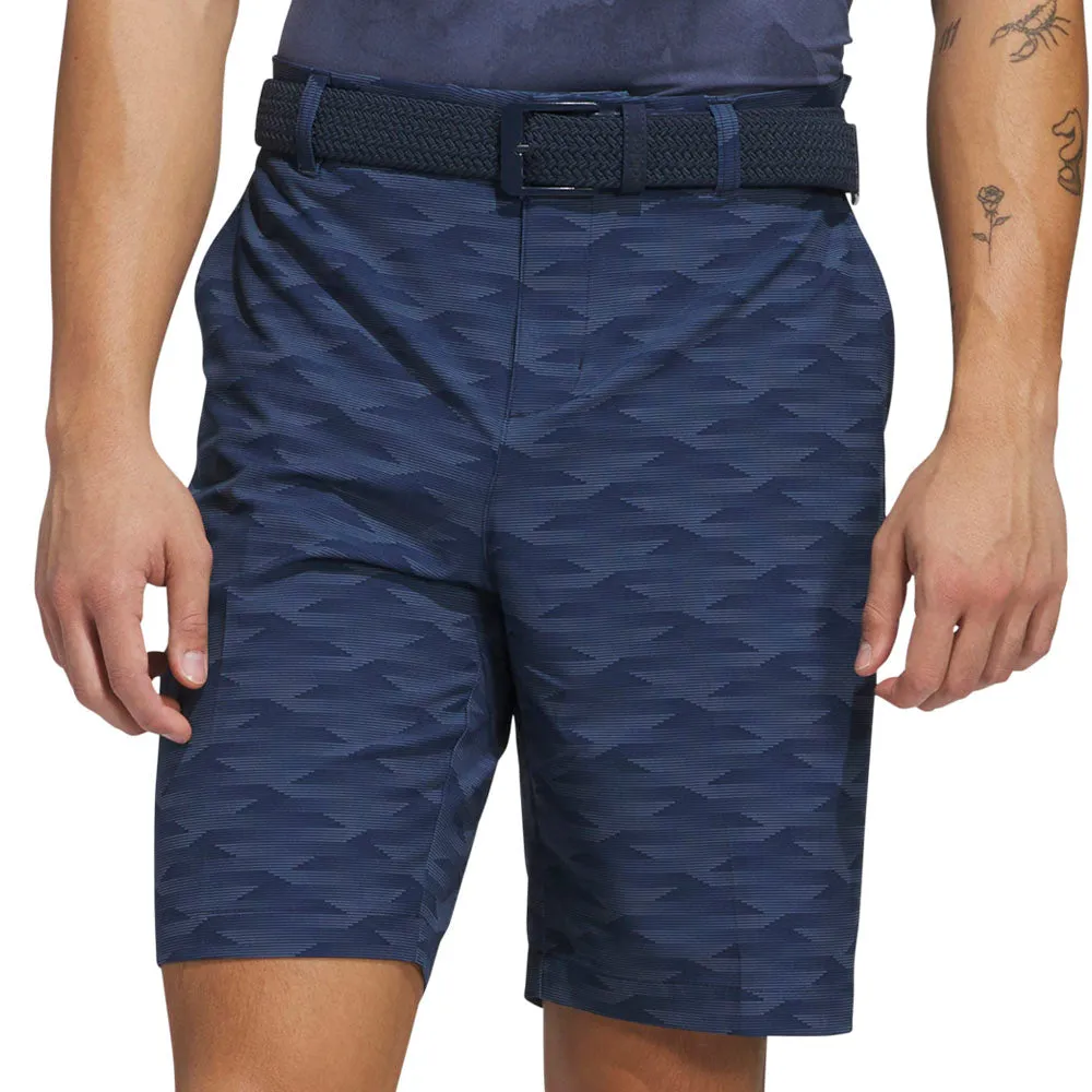 Walk Tall Adidas Ultimate365 Printed Shorts - Collegiate Navy