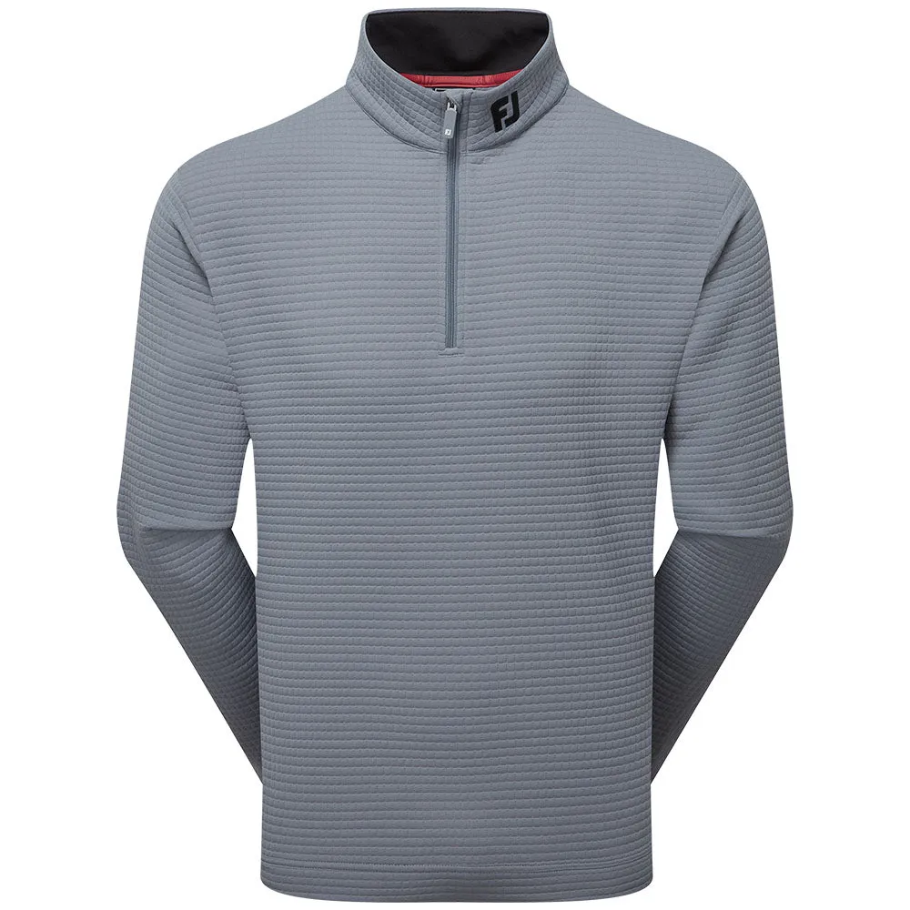 Footwear for the Fearless Footjoy Quilt Texture Chill-Out Pullover - Flint