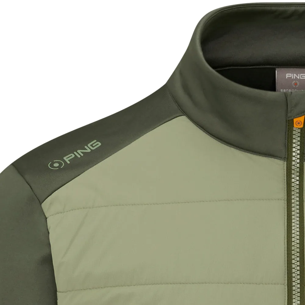 Ping Astbury Jacket - Dark Olive/Lichen Move Like You Mean It Feel the Energy