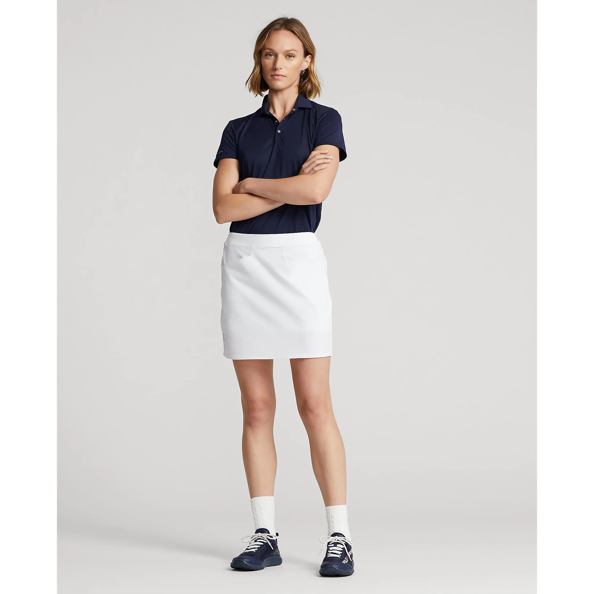 Rlx Ralph Lauren Women'S Pleated Aim Skort - Pure White Christmas Day Sale