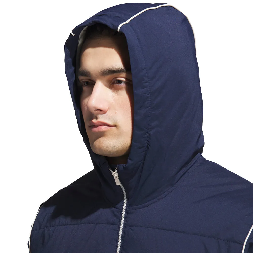 Adidas Beyond Twistweave Half-Zip Filled Loose Jacket - Collegiate Navy Move Like You Mean It