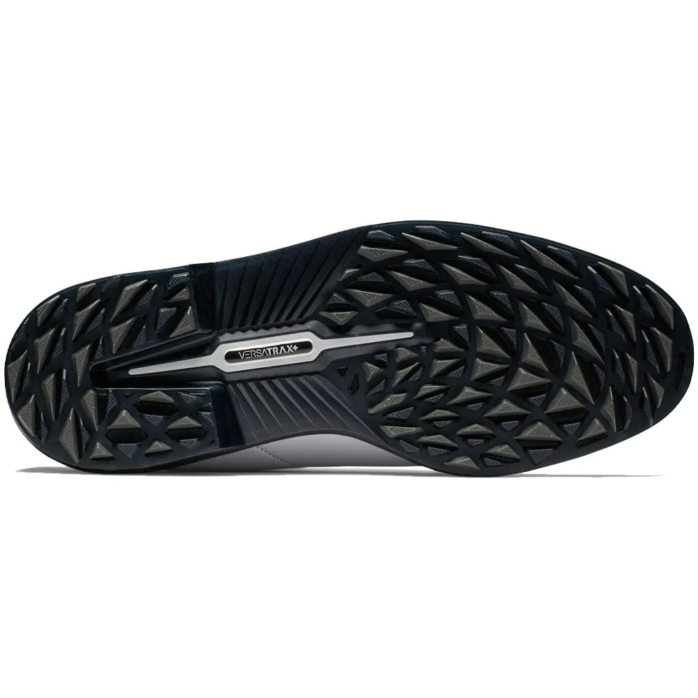 Footjoy Premiere Series Field Spikeless Waterproof Shoes - White/Black Rule the Streets