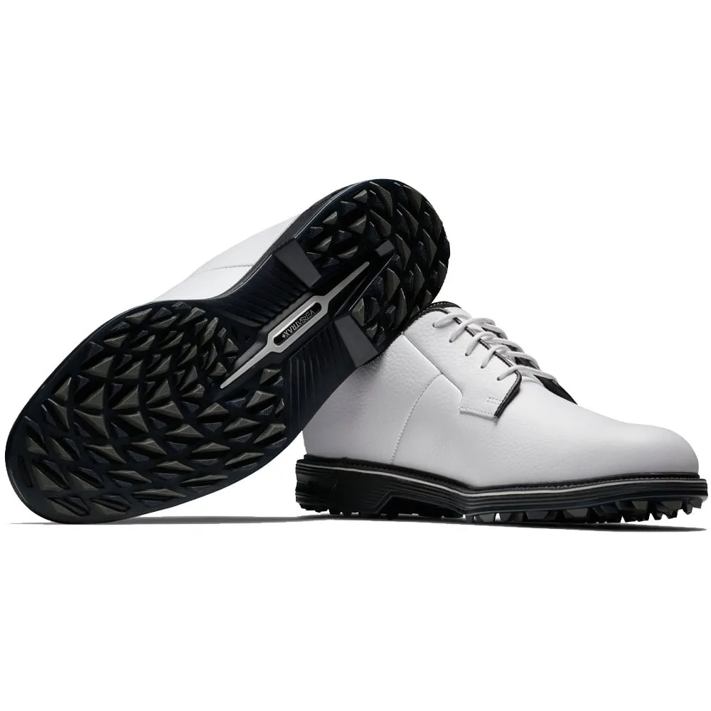 Footjoy Premiere Series Field Spikeless Waterproof Shoes - White/Black Step Into Strength