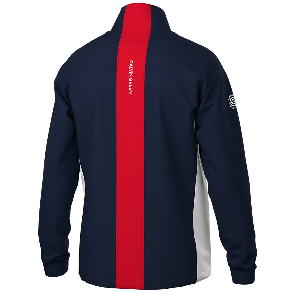 Galvin Green Lloyd Windproof Jacket - Navy/Red/White Empower Your Journey President's Day Sale