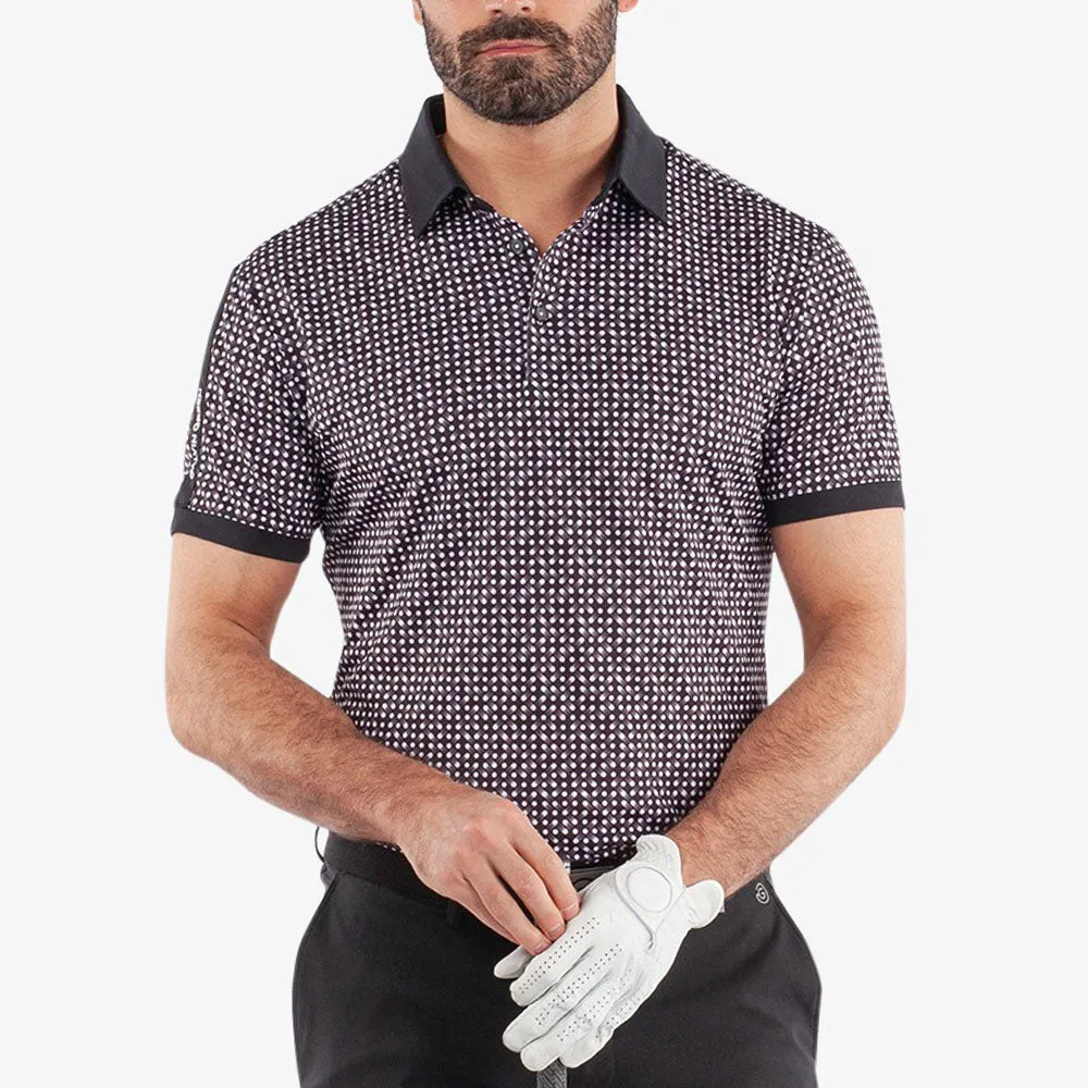 Affordable Galvin Green Melvin Polo Shirt - Black/White