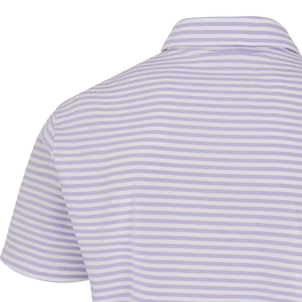 Be Unstoppable Step Out Boldly Ping Owain Polo Shirt - Purple Ash/White