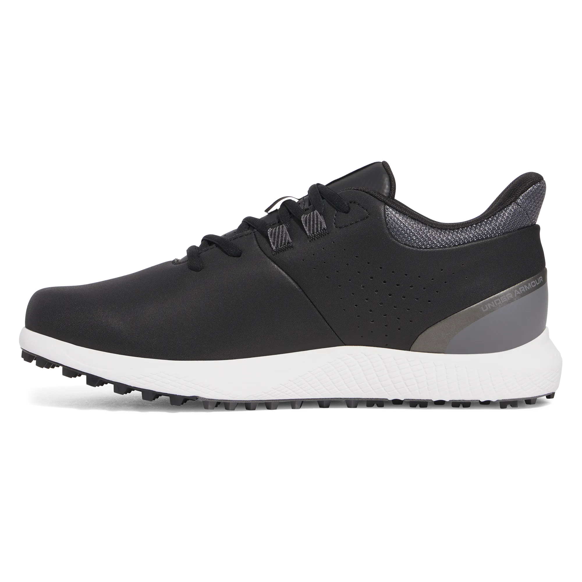 Limited Time Offer Biggest Sale of the Year Under Armour Drive Medal Spikeless  Golf Shoe Golf Shoes - Black