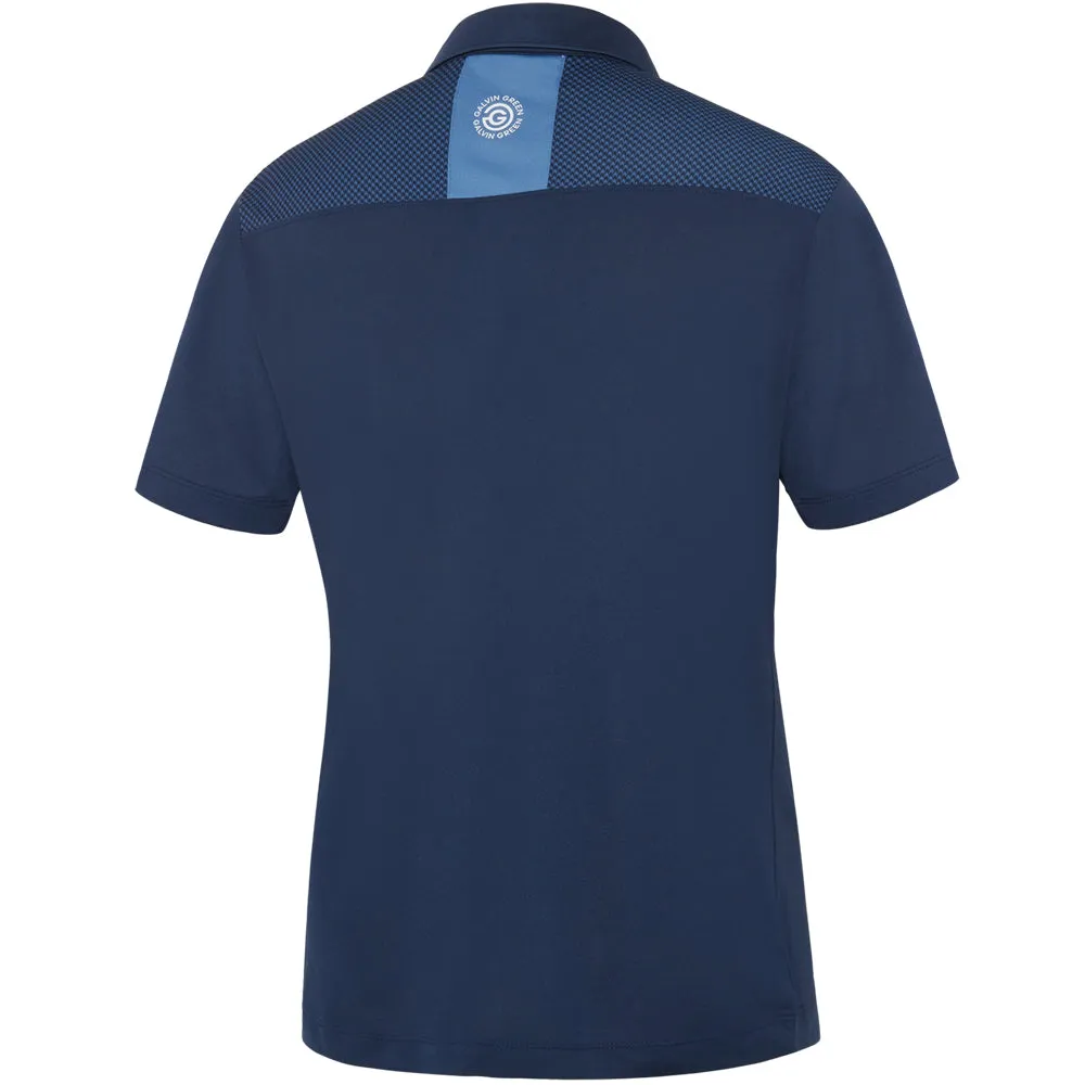 All Saints' Day Sale Exclusive Deal Galvin Green Miran Polo Shirt - Navy/Moonlight Blue