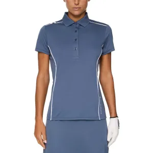 Father's Day Sale J.Lindeberg Women'S Leyla Golf Polo Shirt - Vintage Indigo