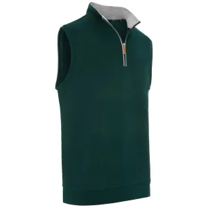 Mother's Day Sale Fuel Your Fire Proquip Breeze Half Zip Jersey Slipover Vest - Green