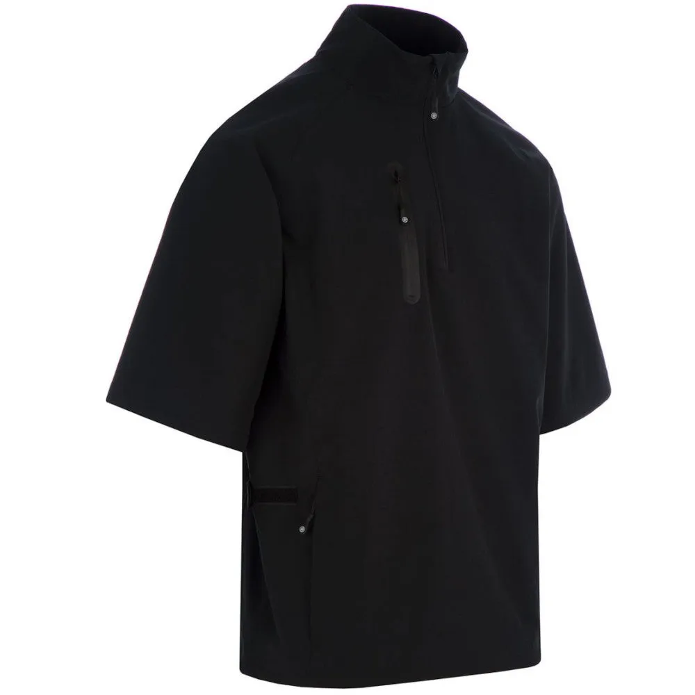 Performance Unleashed The Fast Lane Choice Proquip Gents Pro Tech Short Sleeve Wind Jacket - Black
