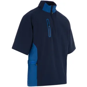 Proquip Gents Pro Tech Short Sleeve Wind Jacket - Navy/Royal Make a Statement Mother's Day Sale