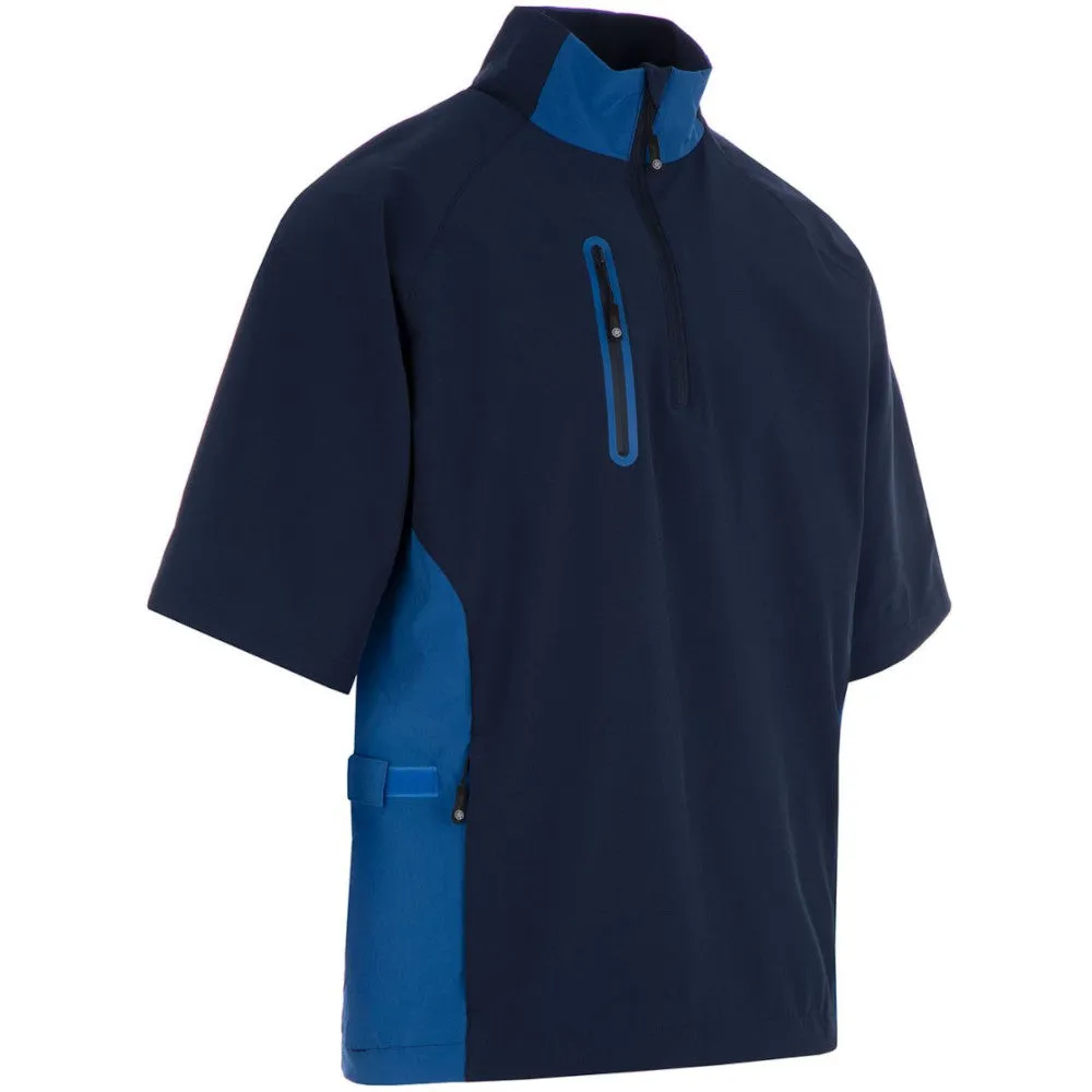 Proquip Gents Pro Tech Short Sleeve Wind Jacket - Navy/Royal Make a Statement Mother's Day Sale