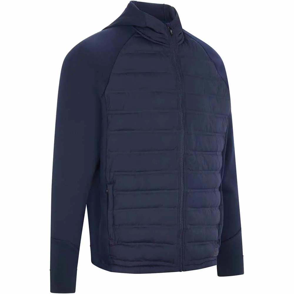 Proquip Helm Quilt Hooded Jacket - Navy Engineered for Speed