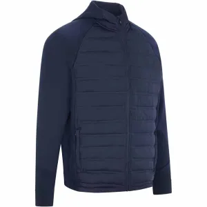 Proquip Helm Quilt Hooded Jacket - Navy Engineered for Speed