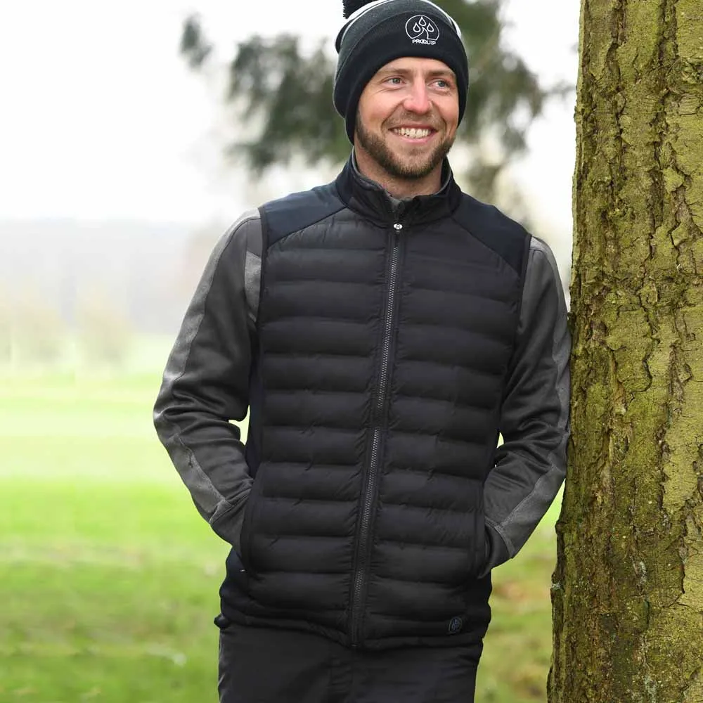 Proquip Helm Quilted Gilet - Black Autumn Sale