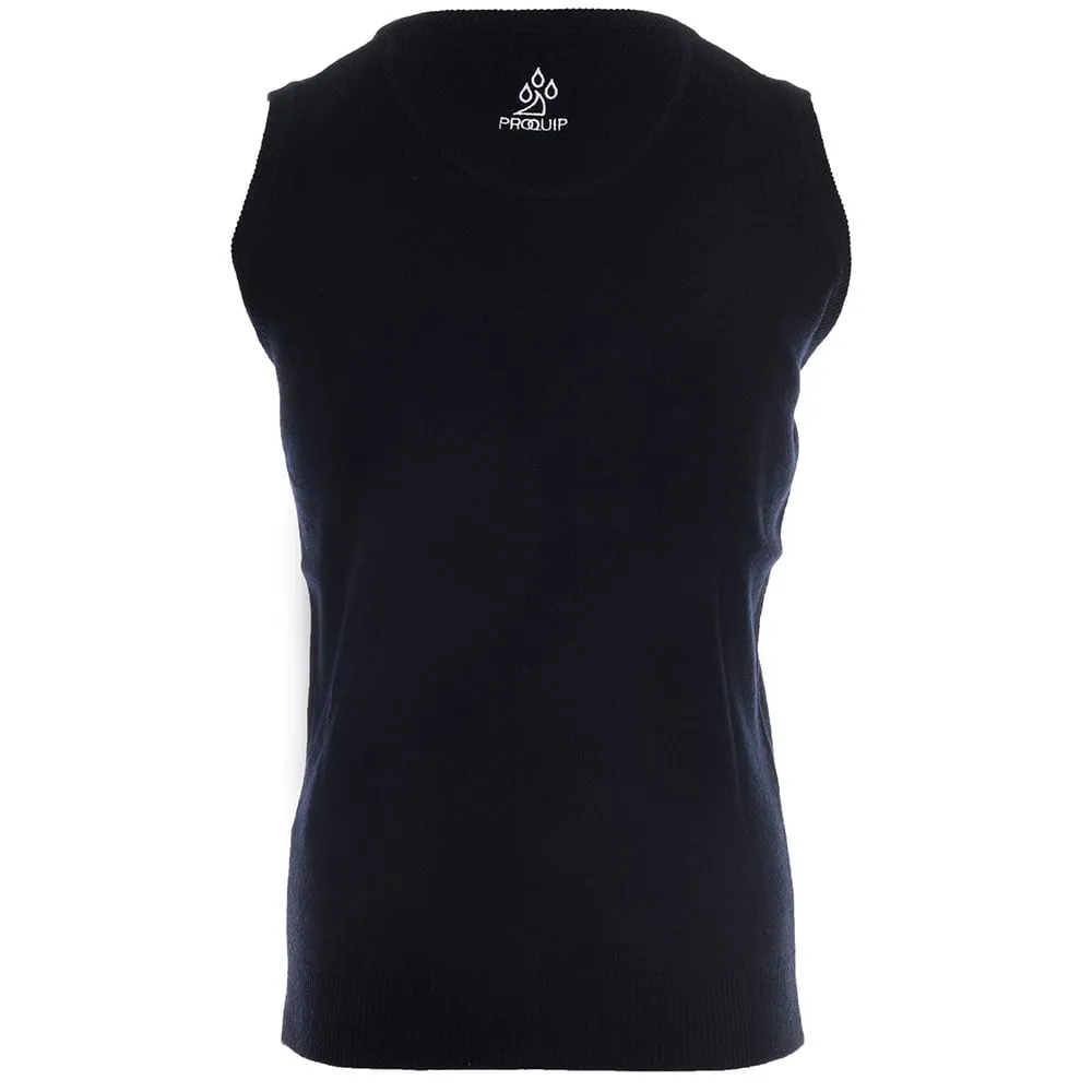 Proquip Lambswool Water Repellent Golf Slipover - Navy Built to Move You Great Value