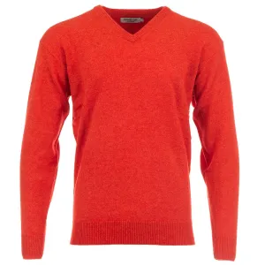 Proquip Lambswool Water Repellent V Neck Golf Sweater - Inferno Mother's Day Sale Performance Unleashed