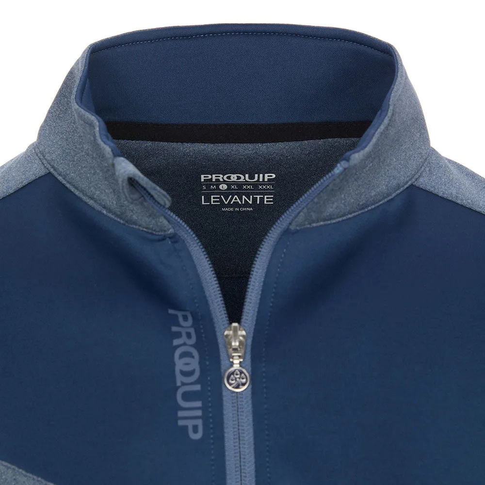 Proquip Levante Midlayer Sweater - Insignia Blue Command Attention Winter Sale