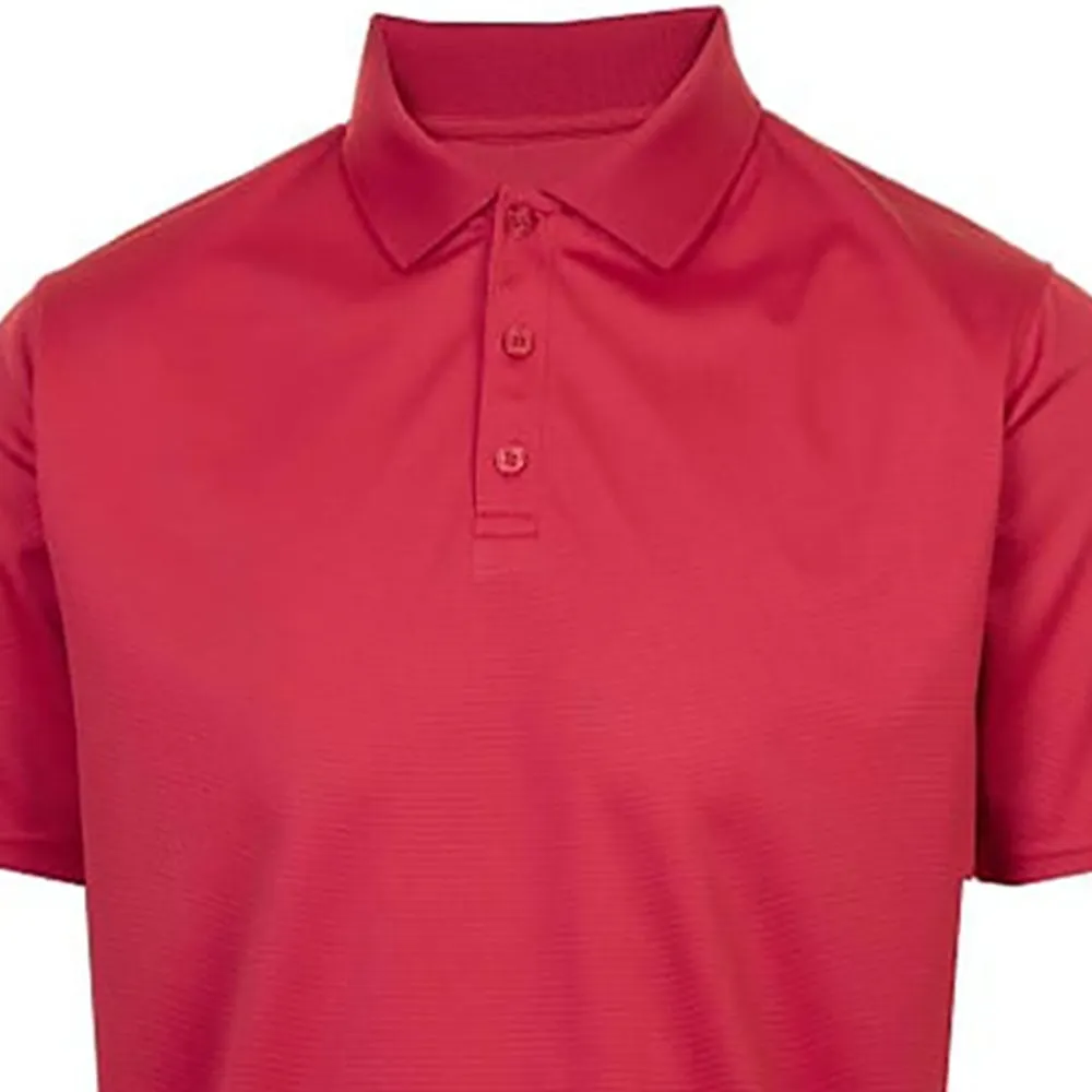 Proquip Performance Pique Polo Shirt - Red Black Friday Deal