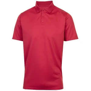 Engineered for Speed Proquip Performance Pique Polo Shirt - Red