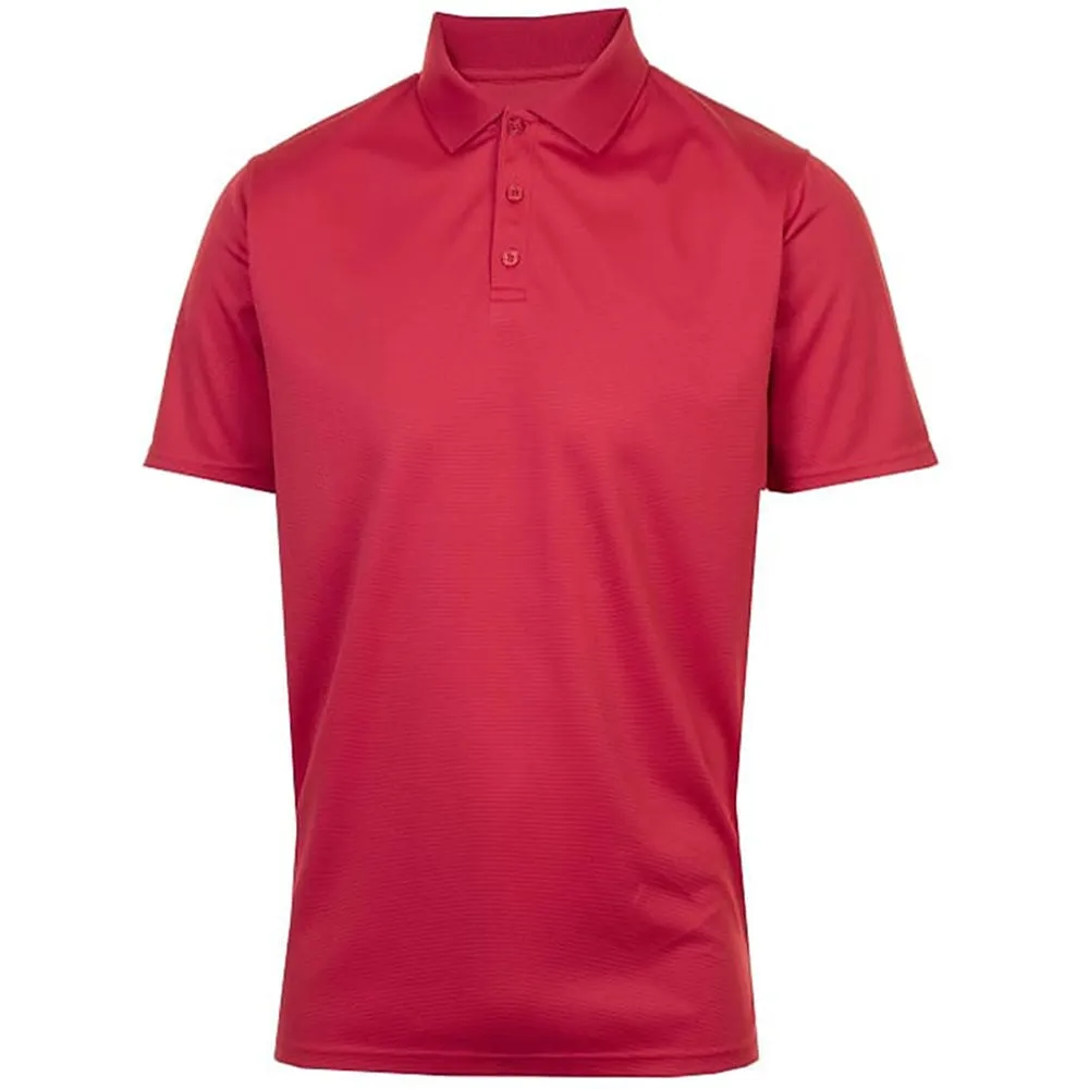 Engineered for Speed Proquip Performance Pique Polo Shirt - Red
