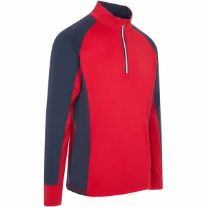 Proquip Pro Tech 1/2 Zip Pullover - Red/Navy Make a Statement