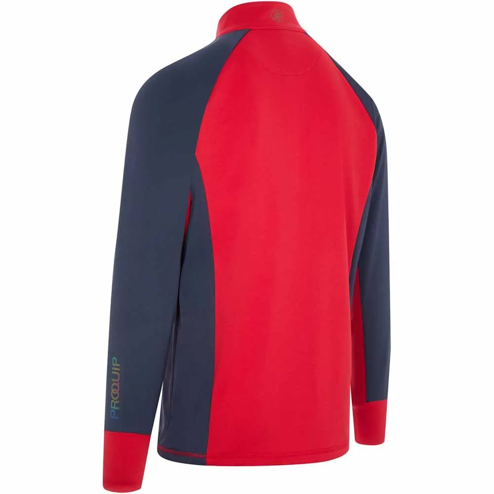 Rule the Streets Proquip Pro Tech 1/2 Zip Pullover - Red/Navy