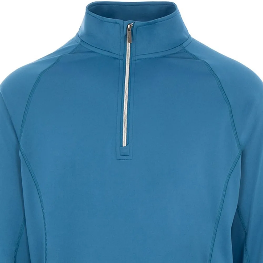 Move Beyond Ordinary Own Every Step Proquip Pro Tech 1/2 Zip Pullover - Vallarta Blue