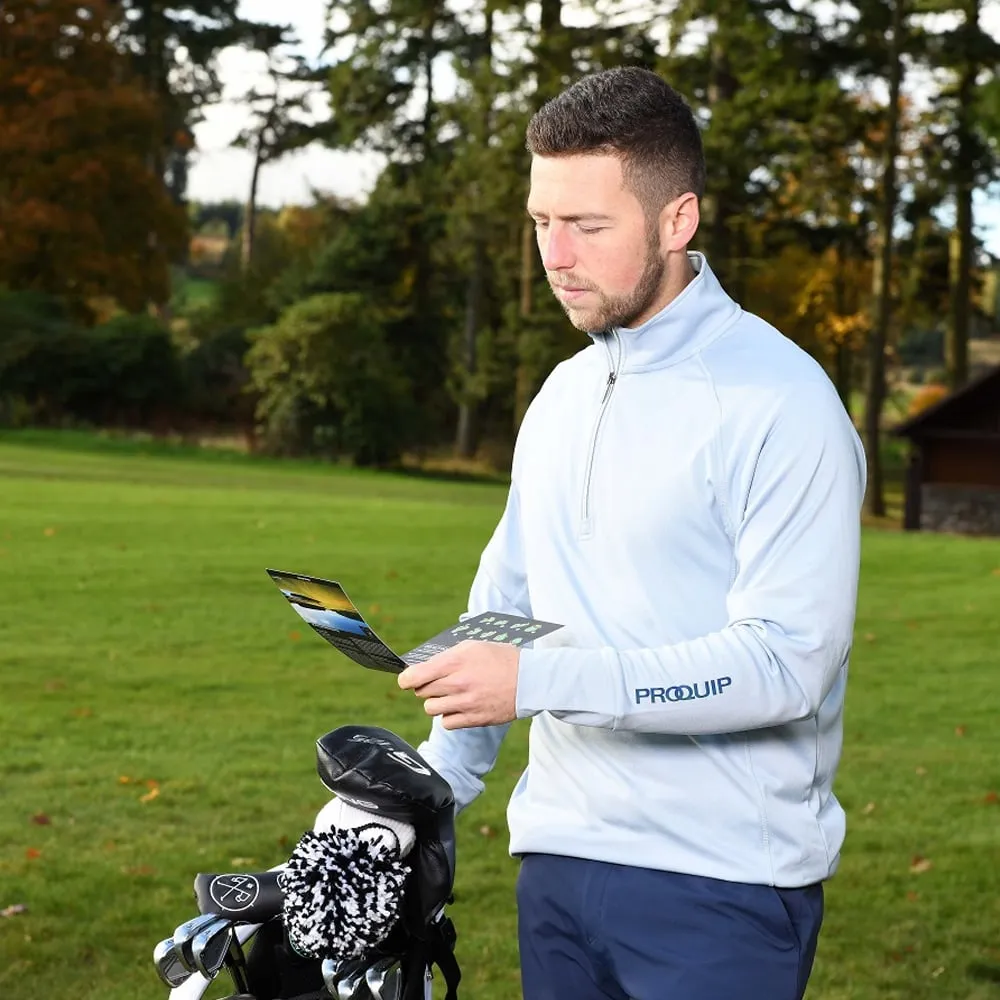 Proquip Pro Tech 1/2 Zip Pullover - White Father's Day Sale
