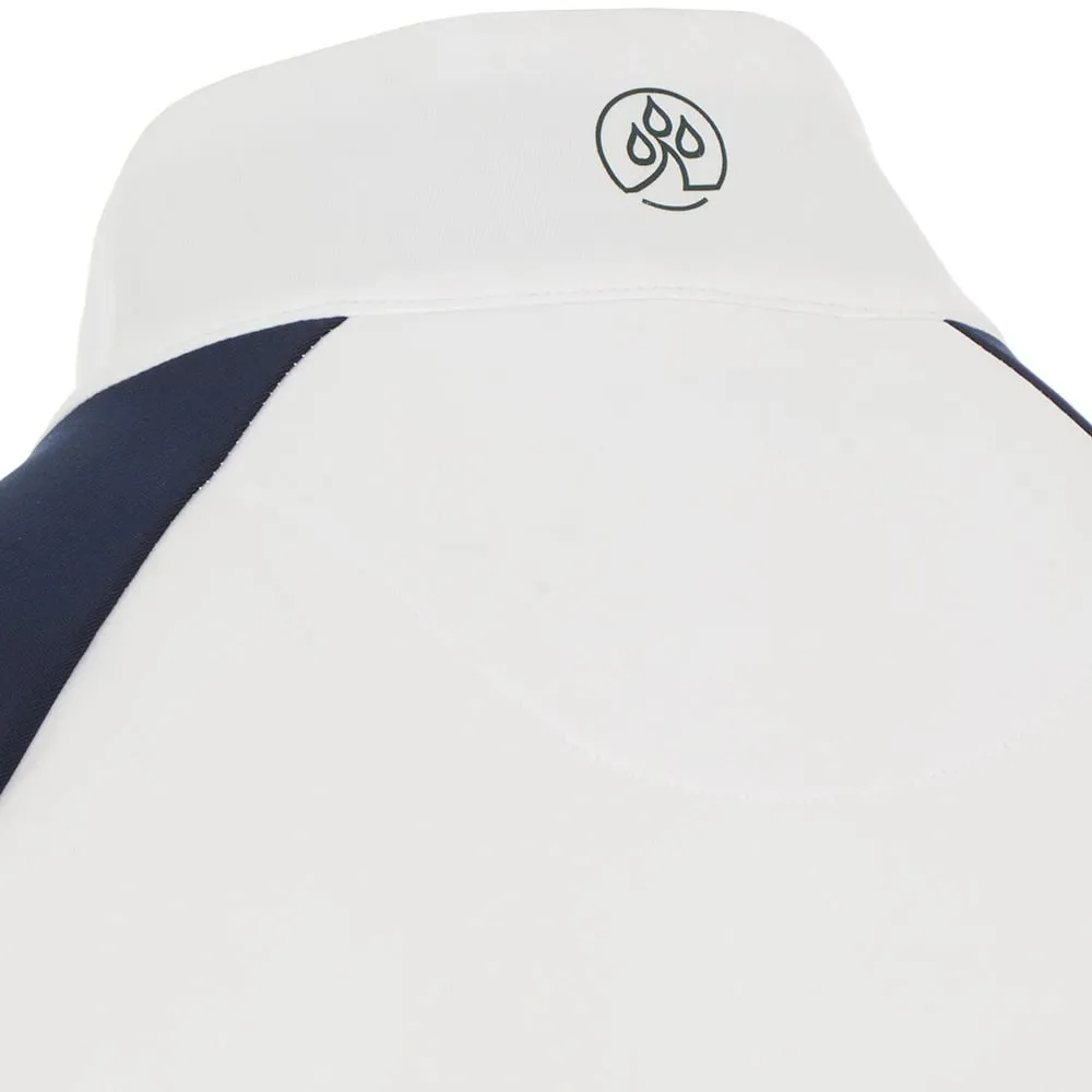 Keep Going Strong Proquip Pro Tech 1/2 Zip Pullover - White/Navy