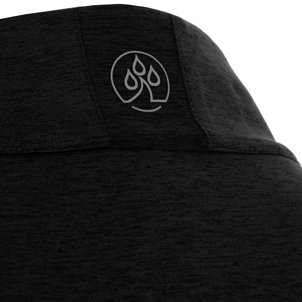 No Limits, Just Style Proquip Pro Tech Melange 1/2 Zip Pullover - Black