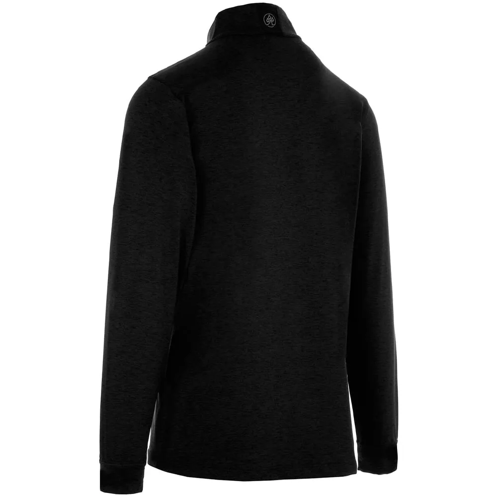 Empower Your Journey No Limits, Just Style Proquip Pro Tech Melange 1/2 Zip Pullover - Black