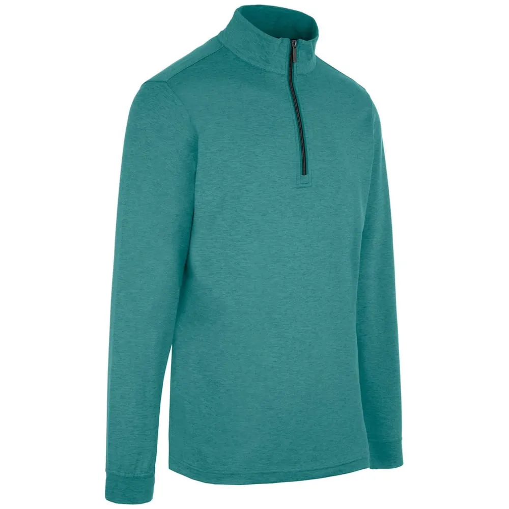 Walk Tall Never Just Walk Proquip Pro Tech Melange 1/2 Zip Pullover - Porcelain