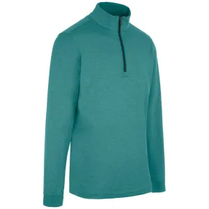 Walk Tall Never Just Walk Proquip Pro Tech Melange 1/2 Zip Pullover - Porcelain