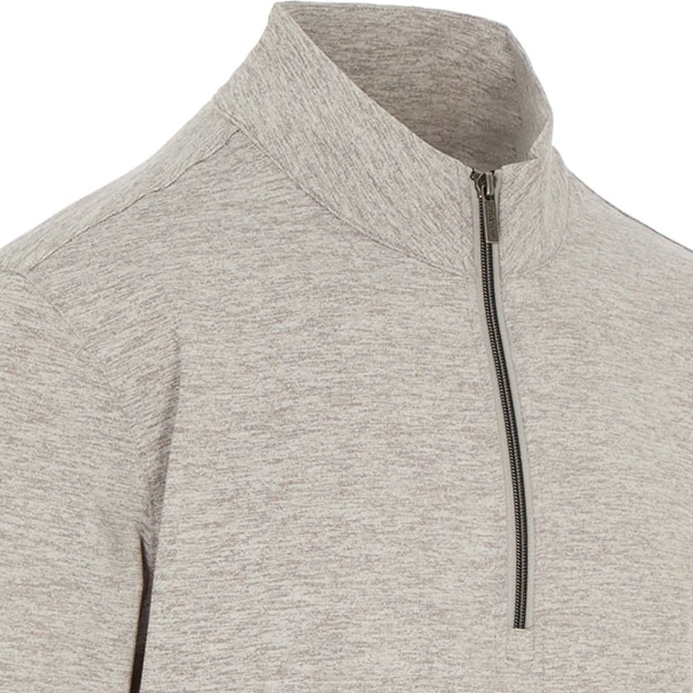 Christmas Day Sale Proquip Pro Tech Melange 1/2 Zip Pullover - Zinc Grey