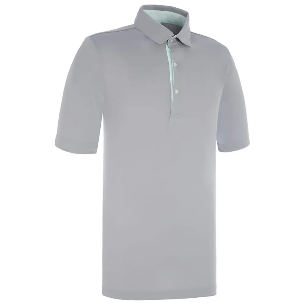Proquip Pro Tech Peached Polo Shirt - Steel Grey Be Unstoppable Own Every Step