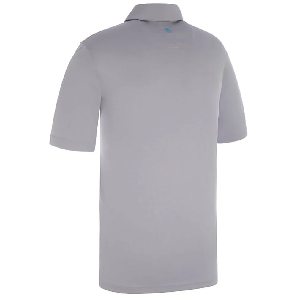Great Value Proquip Pro Tech Pin Dot Polo Shirt - Steel