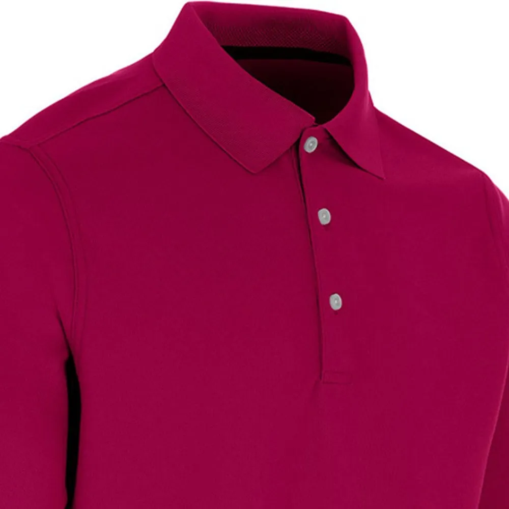 Step Into Strength Proquip Pro Tech Plain Polo Shirt - Festival Fuchsia