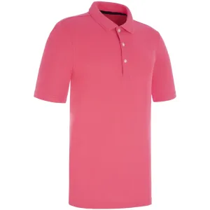 Steal Loud Looks, Smooth Moves Proquip Pro Tech Plain Polo Shirt - Fuchsia Pink