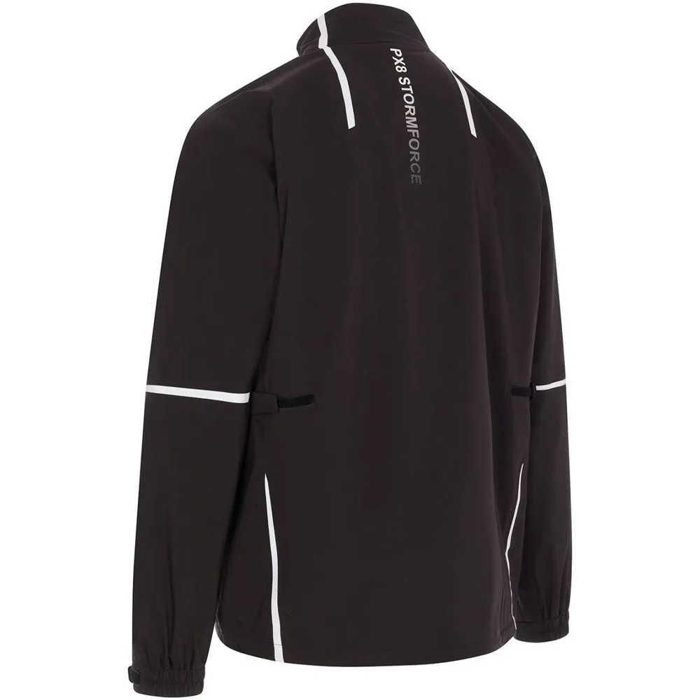 Proquip Stormforce Pro Px8 Waterproof Jacket - Black Engineered for Speed Own the Vibe