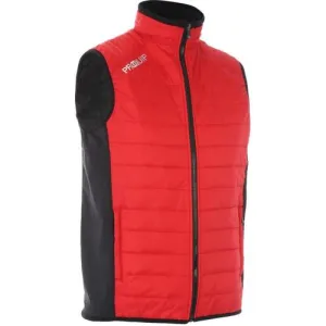 Proquip Therma Tour Quilted Golf Gilet - Red Make a Statement Performance Unleashed