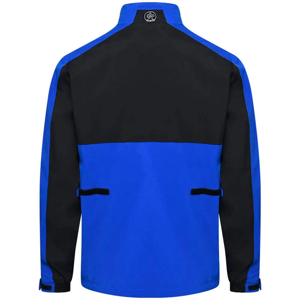 Proquip Windermere Waterproof Jacket - Black/Magnetic Blue All Saints' Day Sale Own the Streets