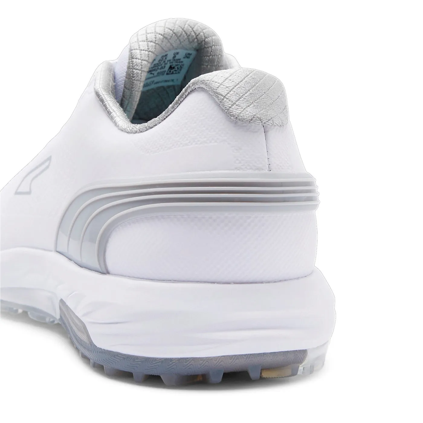 Big Savings Puma Alphacat Nitro Golf Shoes - White/Light Grey/Puma Silver