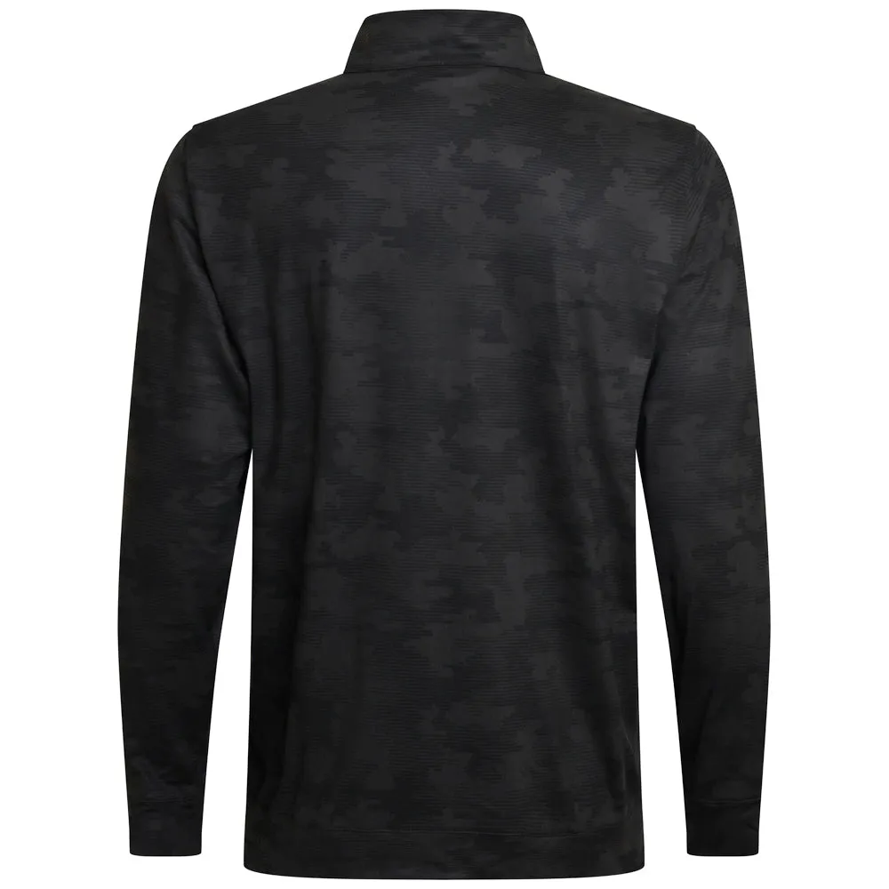 Black Friday Deal Puma Cloudspun Camo 1/4 Zip Pullover - Black