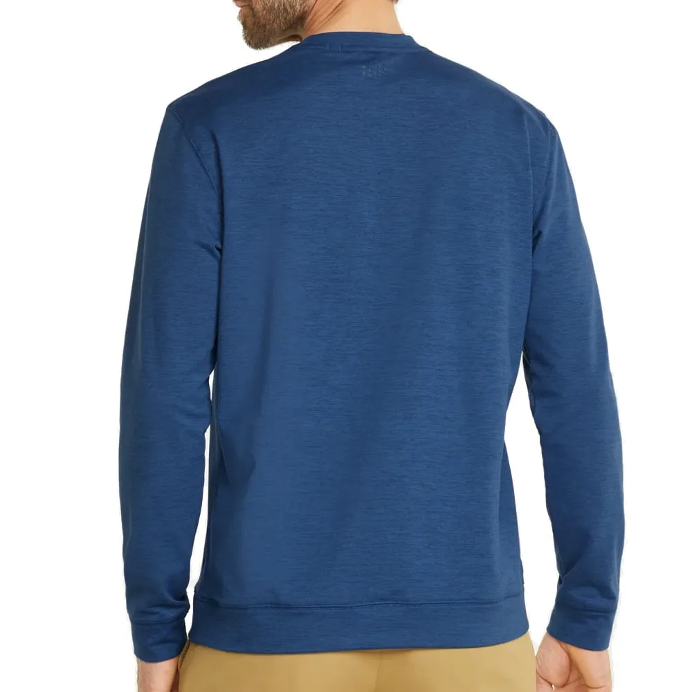 Game-Changer Footwear Puma Cloudspun Crew Neck Sweater - Blazing Blue Heather
