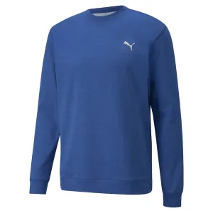Footwear for the Fearless Puma Cloudspun Crewneck Sweater - Mazarine Blue Heather