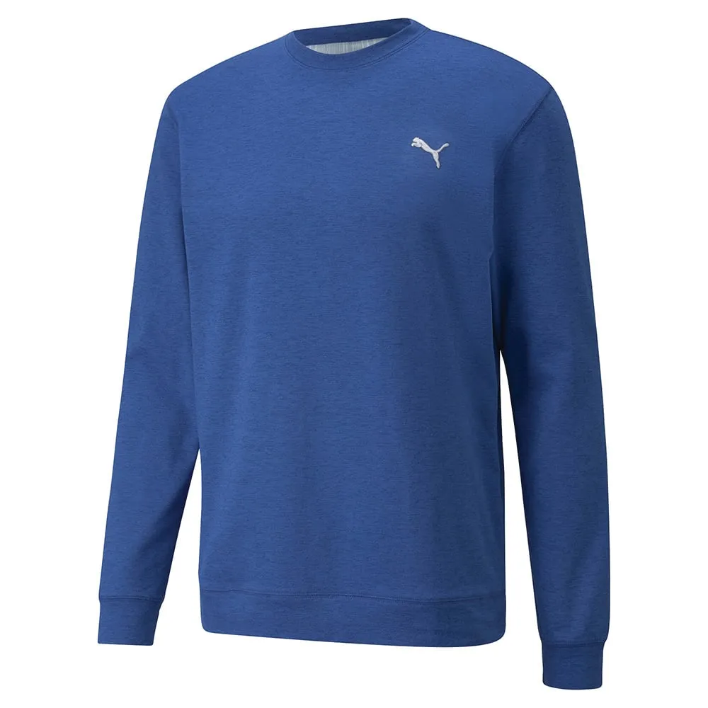Footwear for the Fearless Puma Cloudspun Crewneck Sweater - Mazarine Blue Heather